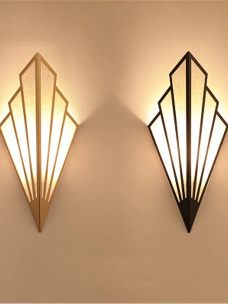 

Nordic Industrial Fan Wall Lamps Sconce Vintage Led Golden Wall Lights for Bedroom Corridor Loft Decor Light Fixtures Luminaire