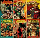 Плакаты из японского аниме Моя геройская Академия в стиле ретро, крафт-бумага, картина высокого качества для домашнего декора, настенные наклейки