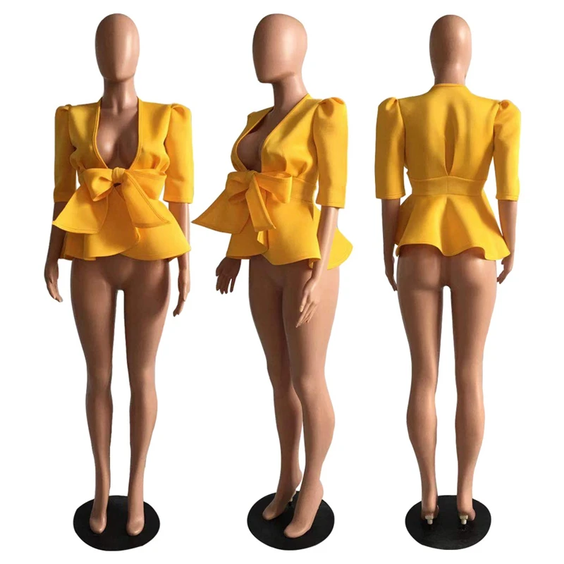 Рубашка женская с оборками топы и блузки осенняя корейская модная одежда 2020