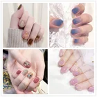 14 наконечниковлист, декоративные наклейки для ногтевого дизайна, самоклеящиеся накладные ногти, водонепроницаемые наклейки для ногтей, наклейки для ногтей, татуировки