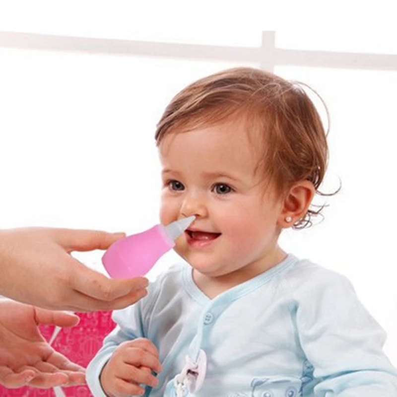 Aspirador Nasal de silicona para beb&eacute;, limpiador de nariz para ni&ntilde;o peque&ntilde;o, succionador de vac&iacute;o para beb&eacute;, producto-1