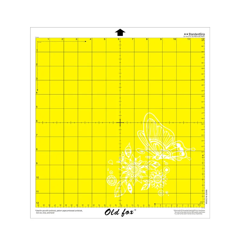 12*12 дюймов новый хороший упаковочный коврик для резки клейкий и липкий