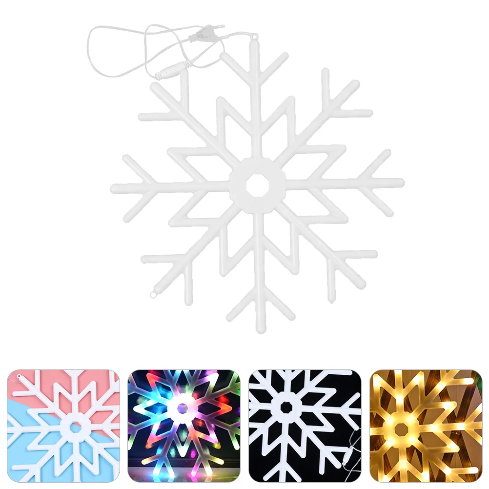 

1pc LED Christmas Decorative Snowflake Shape Light LED Outdoor Lamp with Plug