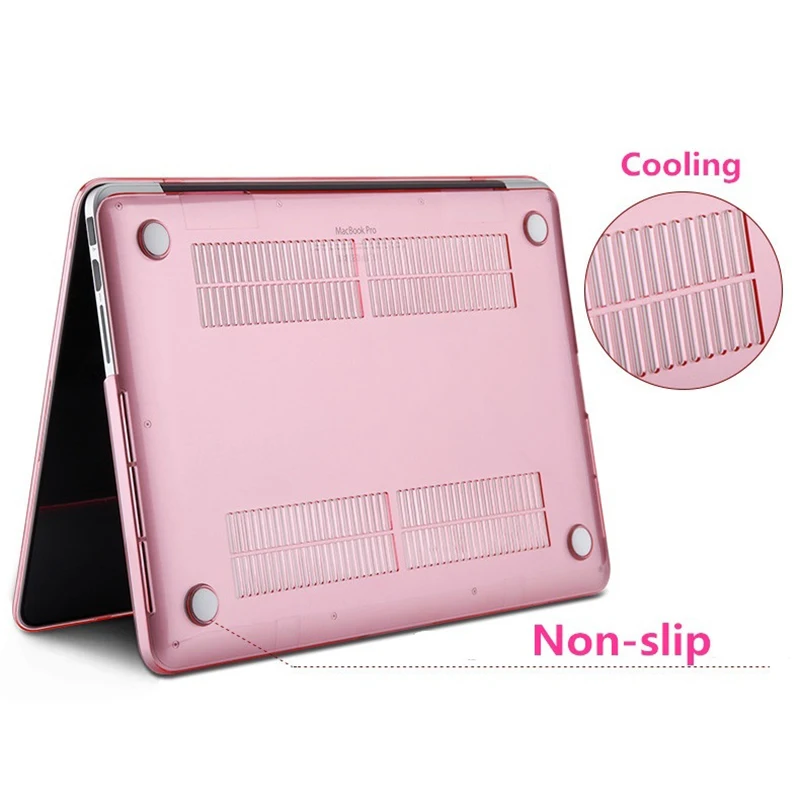 Кристально чистый чехол для ноутбука Macbook Air Pro Retina 11 12 13 15 и 16 A1466 A2179 A1278 A2159 A2251 A2289