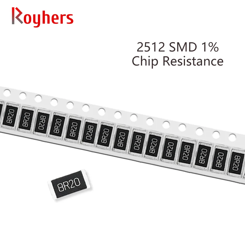 

100Pcs 2512 SMD Resistor Kit 1% Tolerance 0R-392R 7.5R 8.2R 9.1R 10R 11R 12R 13R 10 Ohm Electronic Components DIY Assorted Set