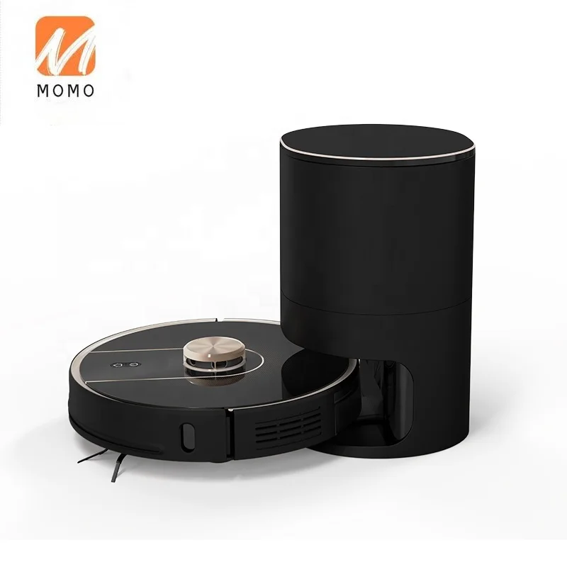 

Smart WiFi Automatic Robotic Sweeper Rechargeable Robot Vacuum Cleaner with self-emptying dustbin