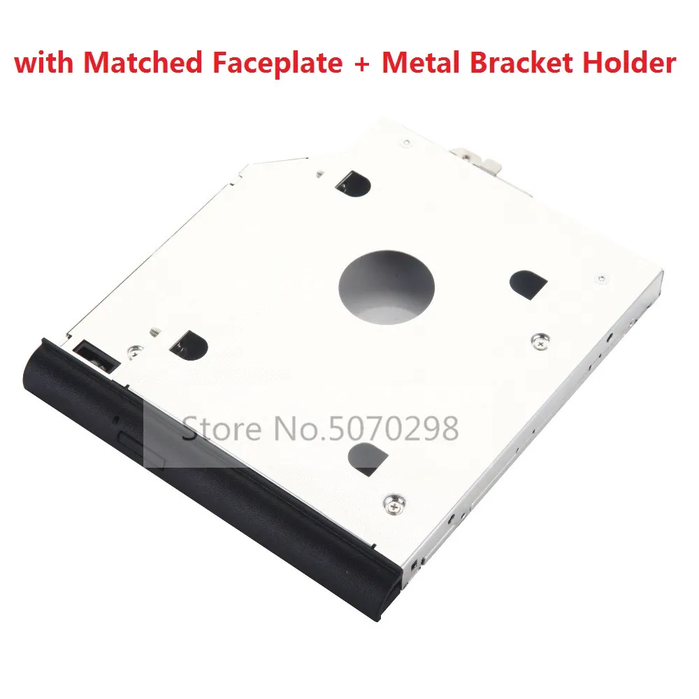 С передней крышкой и рамкой 2-й SATA 3 0 2 5 дюйма жесткий диск HDD оптический каркас
