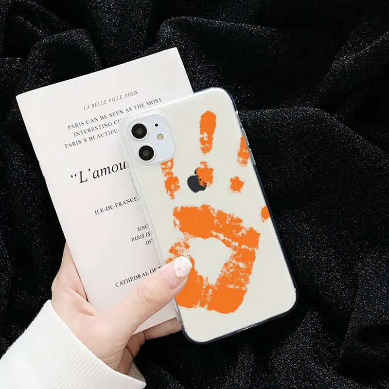 

Thermal Heat Induction Phone Cases Transparent for iPhone 6 7 8 11 12 s mini pro X XS XR MAX Plus cover funda shell