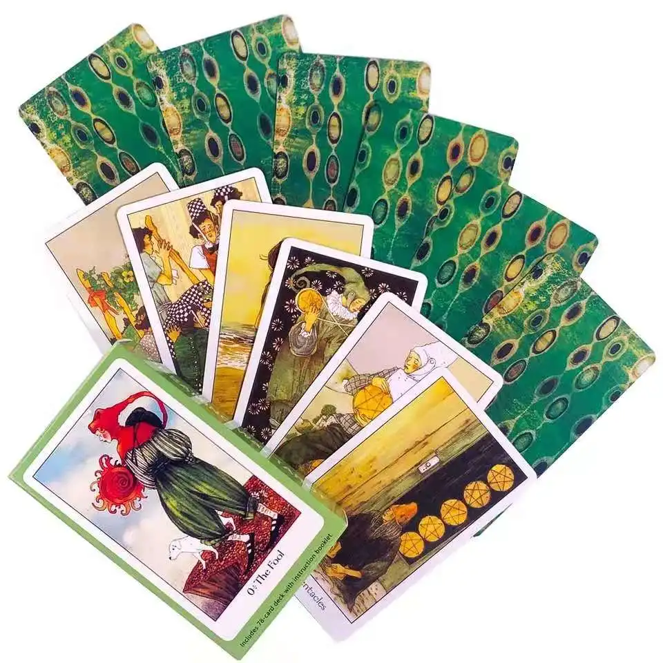 

Новые карты для игры в Таро Dream Way 78 карт английская версия семейная Праздничная настольная игра гадания судьба Таро карты