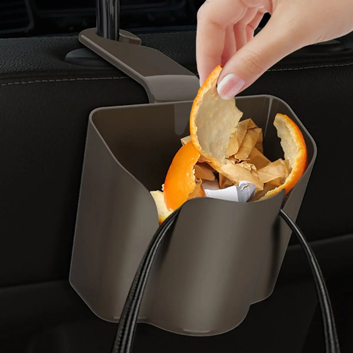 Подвесная автомобильная сумка для мусора многофункциональная подвесная из