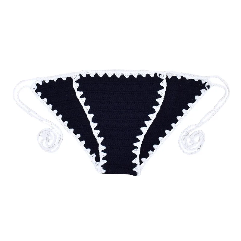 Бикини 2019 купальник Mujer низкая талия бикини модный классический черный и белый