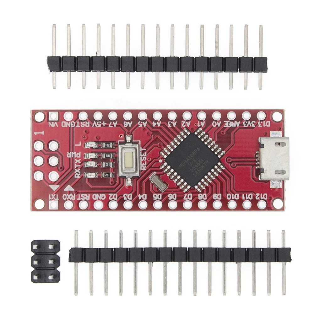 100 шт. микро USB Nano с Загрузчиком ATMEGA168P 3 0 контроллер совместимый v3.0 CH340 драйвер 16