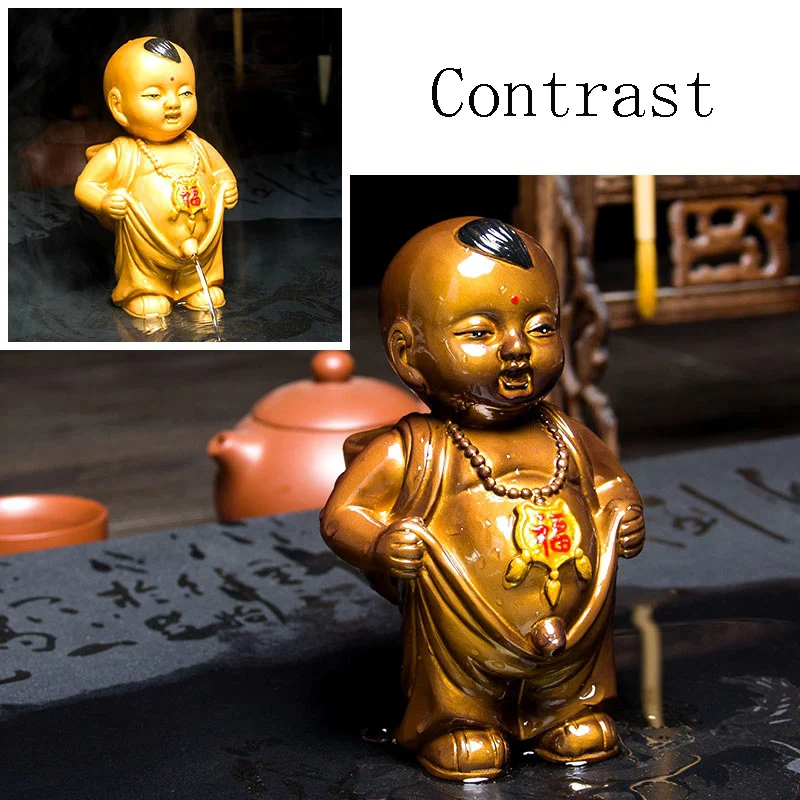 Творческий мочи ребенка чайный набор аксессуары смолы ручной работы маленький