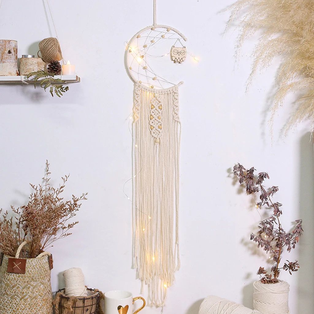 

Macrame Tapestry Wall Hanging Dream Catcher Bohemian Dream Catcher