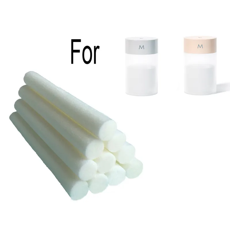 

10 Pcs Cotton Swab Filter For M Type Air Humidifier Diffuser Filters 8*100mm Size High-quality Food-Grade Materials