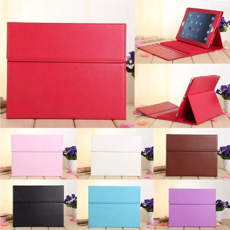 Планшет клавиатура чехол для iPad Pro 9 7 дюйма бизнес чистый цвет кожа женщин