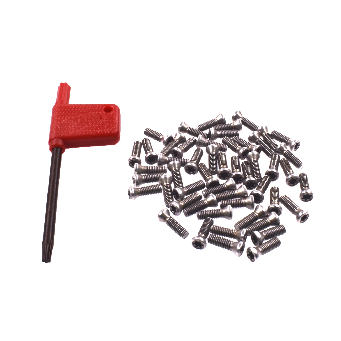 Винты Torx из легированной стали power 50 шт. M3.5x12 для замены карбидной вставки