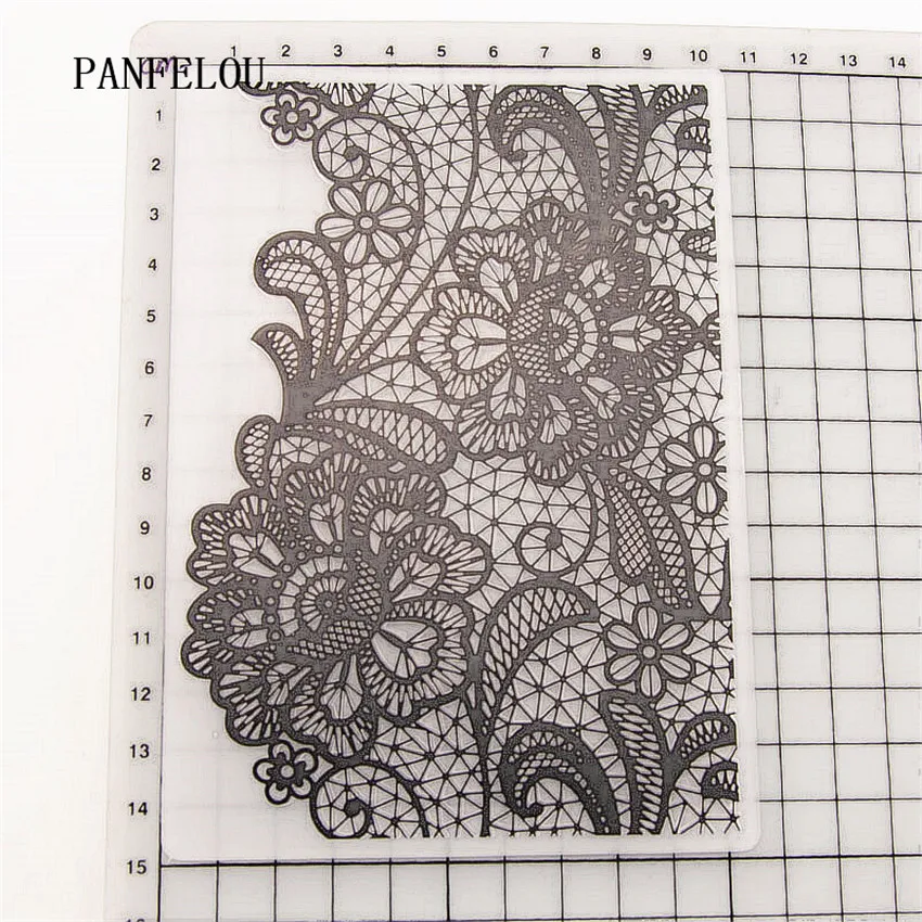 PANFELOU 10 5x14 8 см Цветочные водопады папки для тиснения пластика скрапбукинга DIY