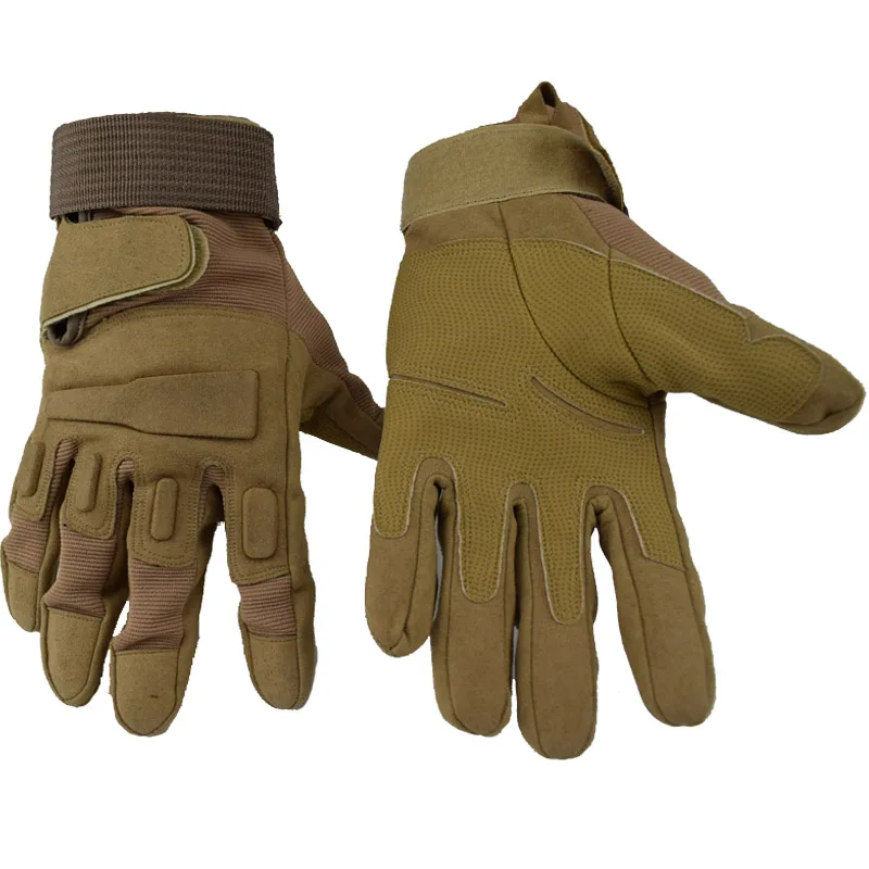 Тактические перчатки армейские боевые для фитнеса полный палец охота рыбалка
