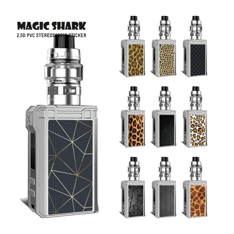 Волшебный Леопардовый пол с изображением акулы Стильный чехол наклейка для