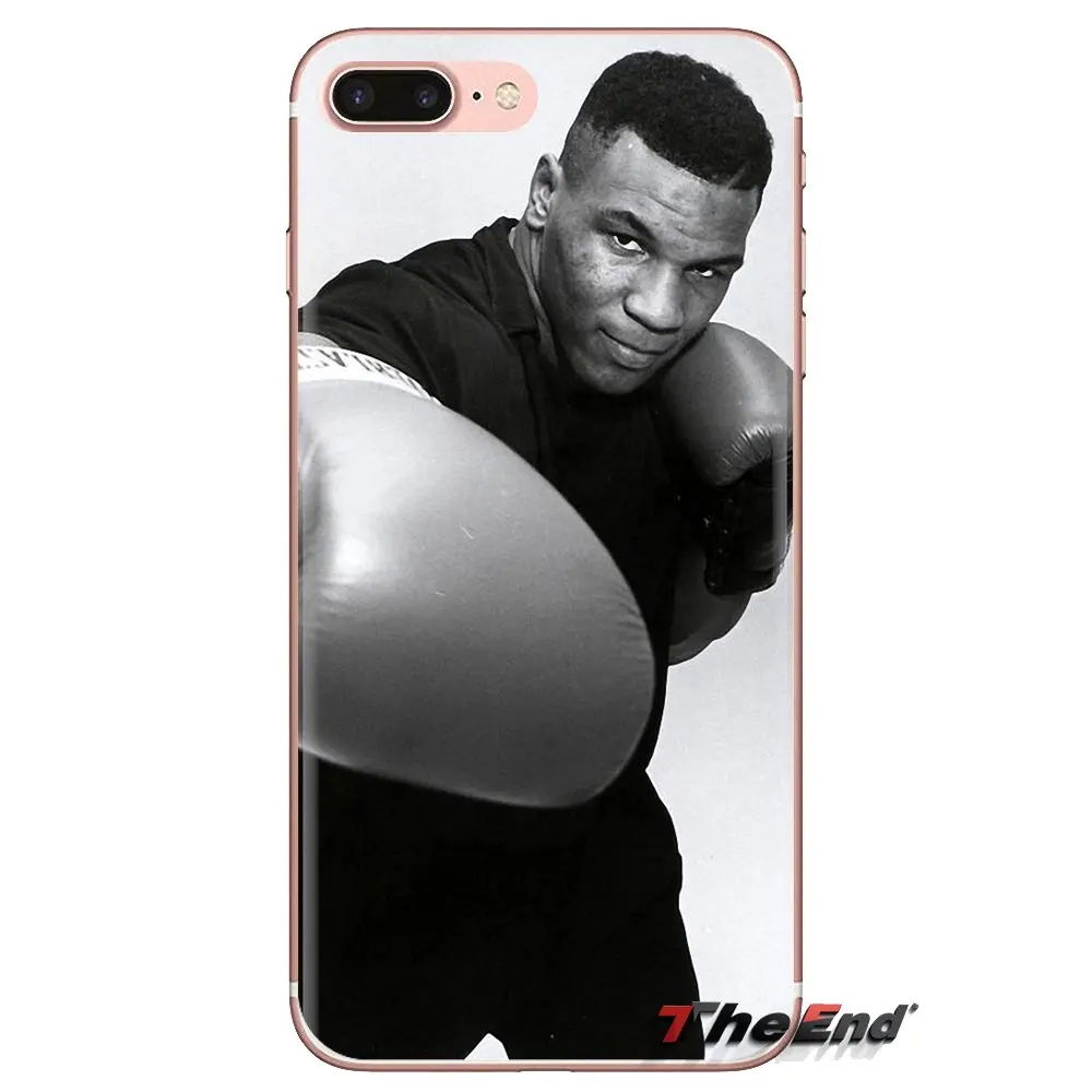 Mike Tyson Pro Boxing Star Pattern Housing For iPhone XS Max XR X 4 4S 5 5S 5C SE 6 6S 7 8 Plus Samsung Galaxy J1 J3 J5 J7 A3 A5 |