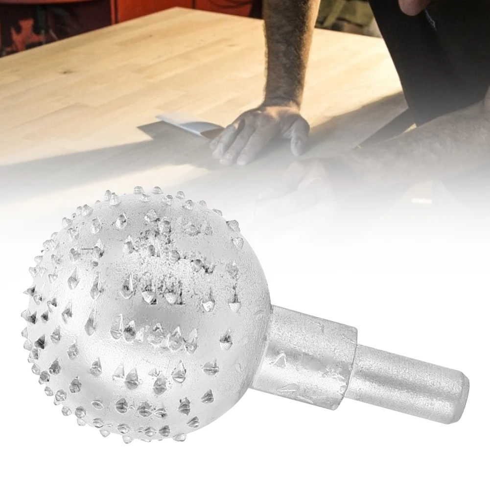 Деревообрабатывающая резьба полировальный шар круглый серебряный Стальной