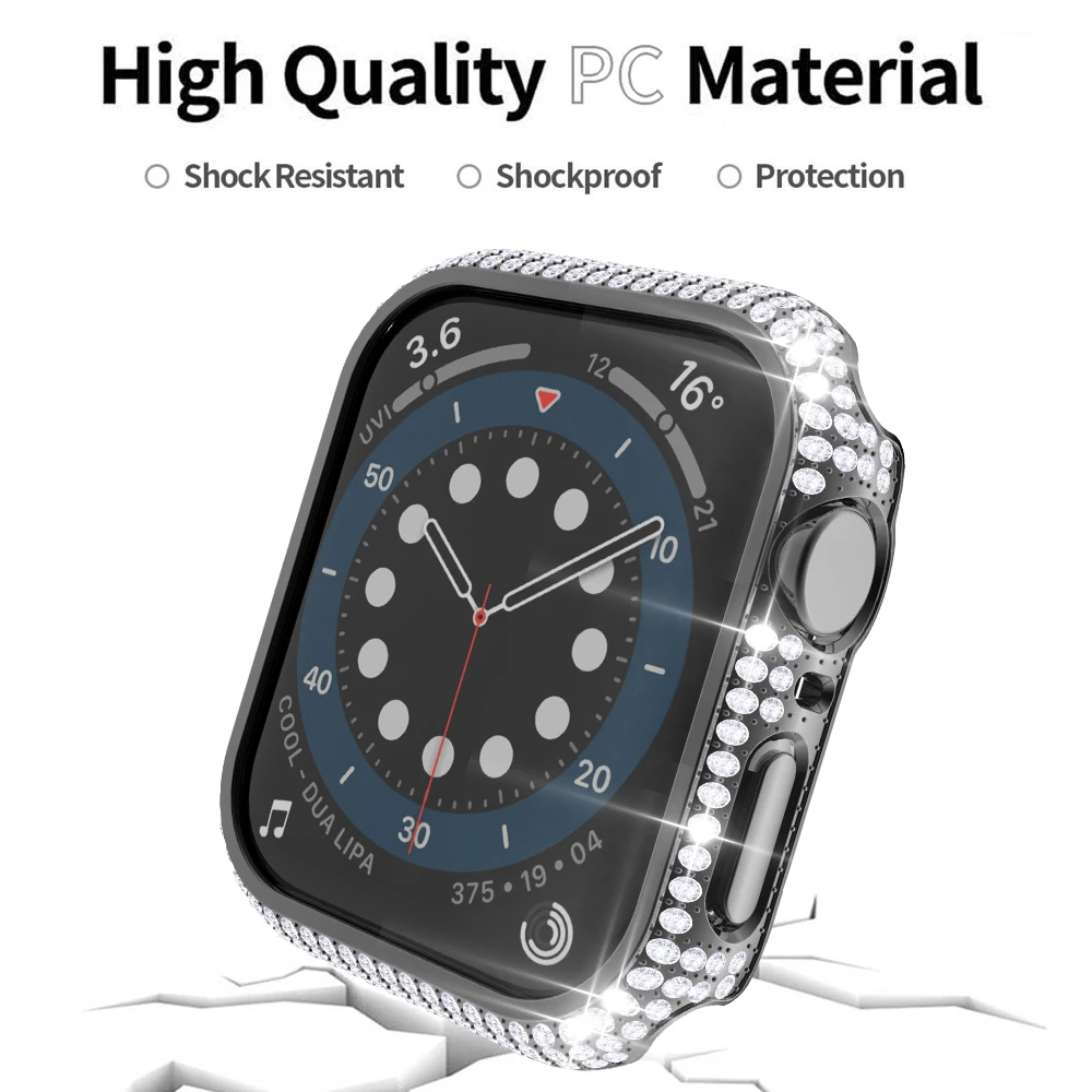 Чехол из поликарбоната для Apple Watch Series 6 SE 5 4 3 защитный чехол-бампер Iwatch | Наручные