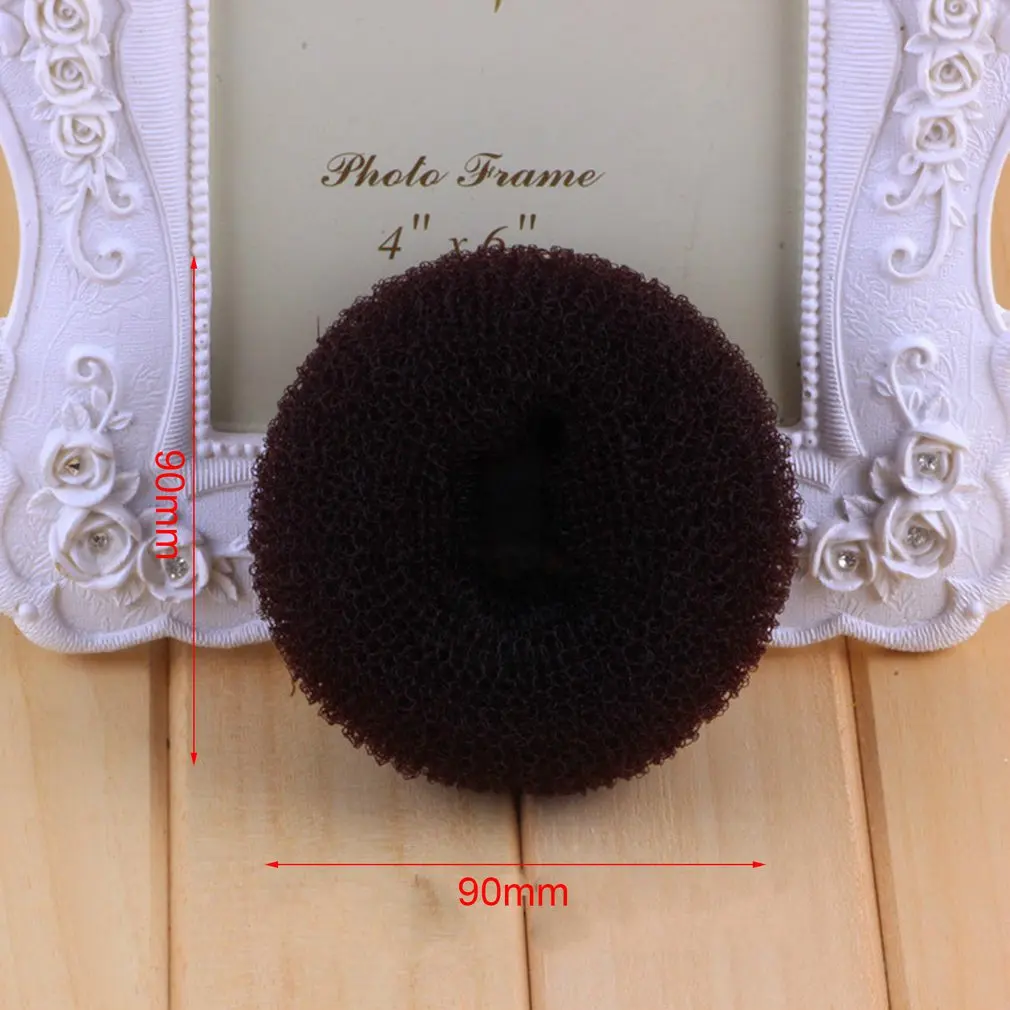 

European American Fashion Portable Women Up-do Hair Styling Band DIY Hair Bun Maker Curler Quick Fold Wrap Supplies