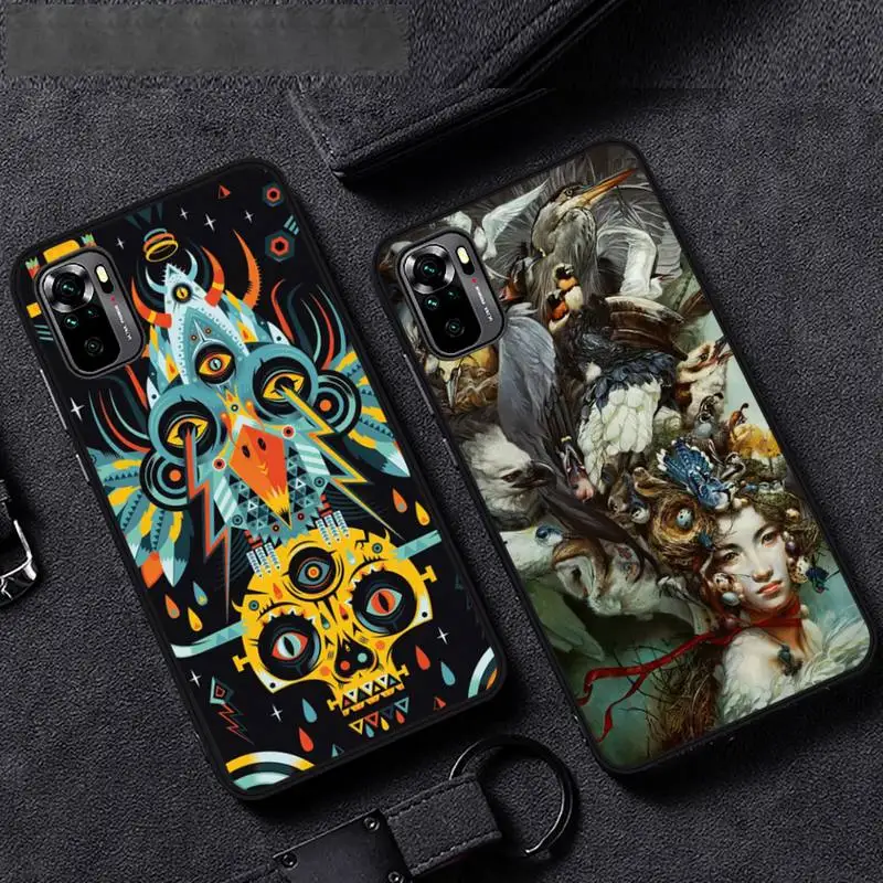 Художественный чехол для телефона totem Huawei P40 P20 P30 Mate 40 20 10 Lite Pro Nova 5t P Smart 2019 |