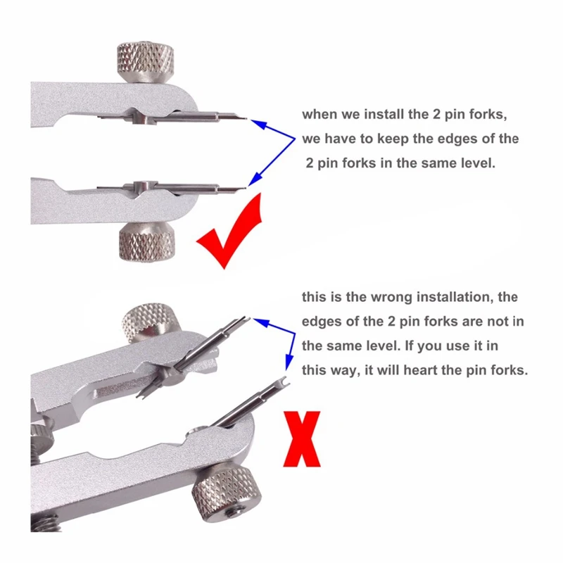 

Watch Bracelet Pliers 6825 Standard of Spring Bar Remover Watch Bands Repair Removing Tool