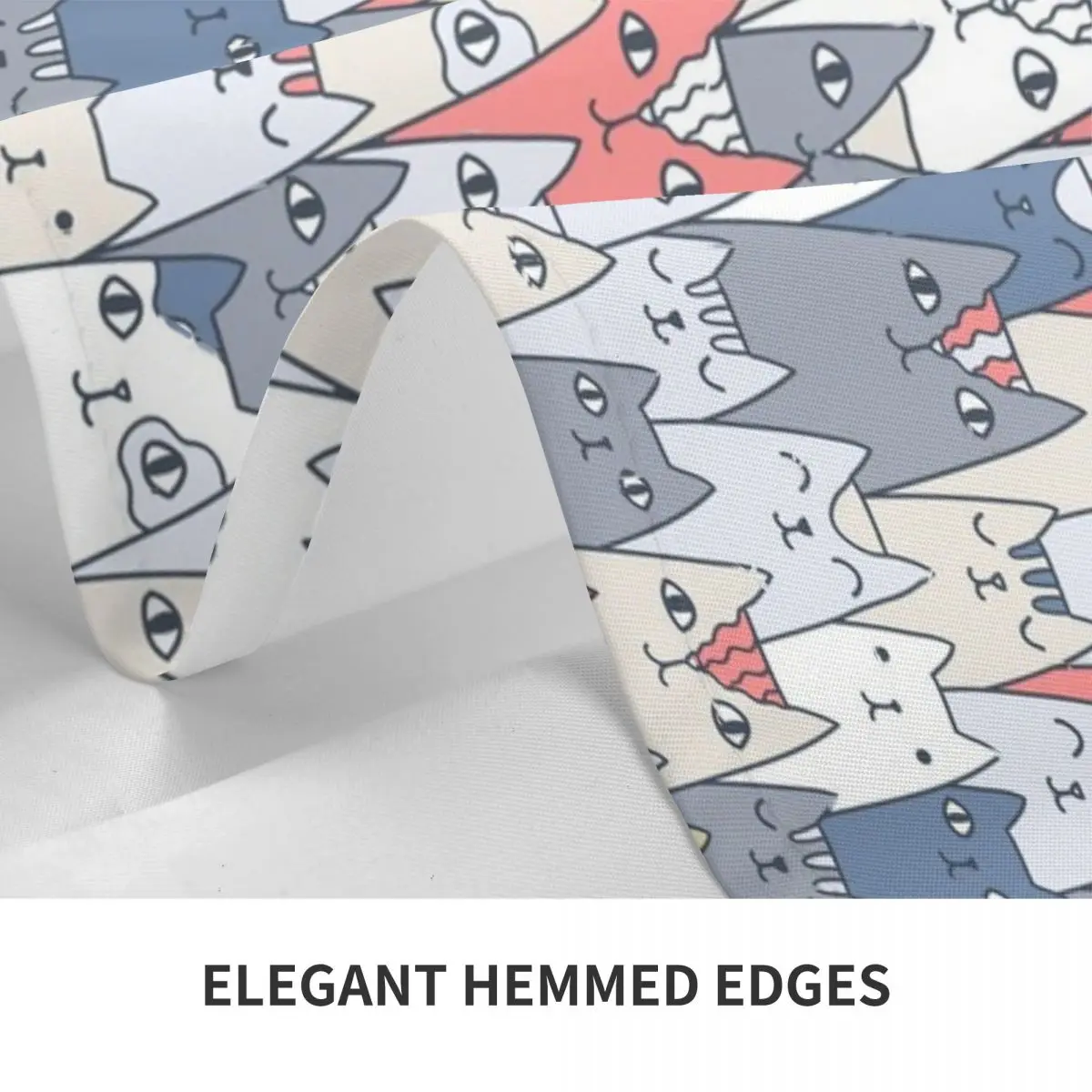 Скатерть с забавными кошками для семьи водонепроницаемое домашнее украшение