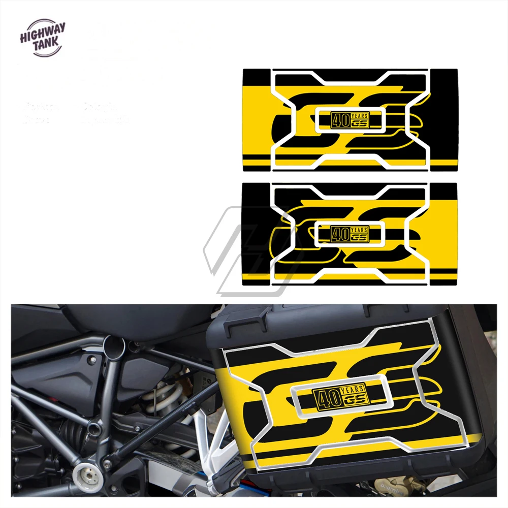 

Motorcycle Sticker Case for BMW Vario Case 2004-2012 R1200GS R1250GS F850GS F700GS F800GS Decals