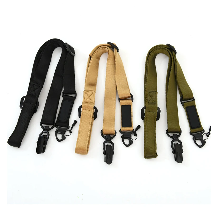 Тактический ремень для ружья 2-точечный металлический ремешок оружия армейская