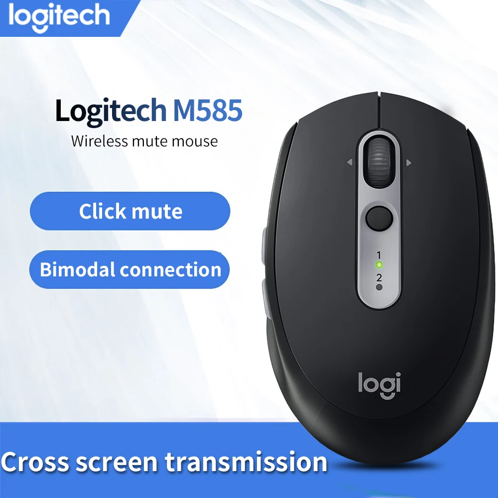 Logitech M585 Bluetooth Беспроводной Мышь ровная многозадаченность потока изогнутый