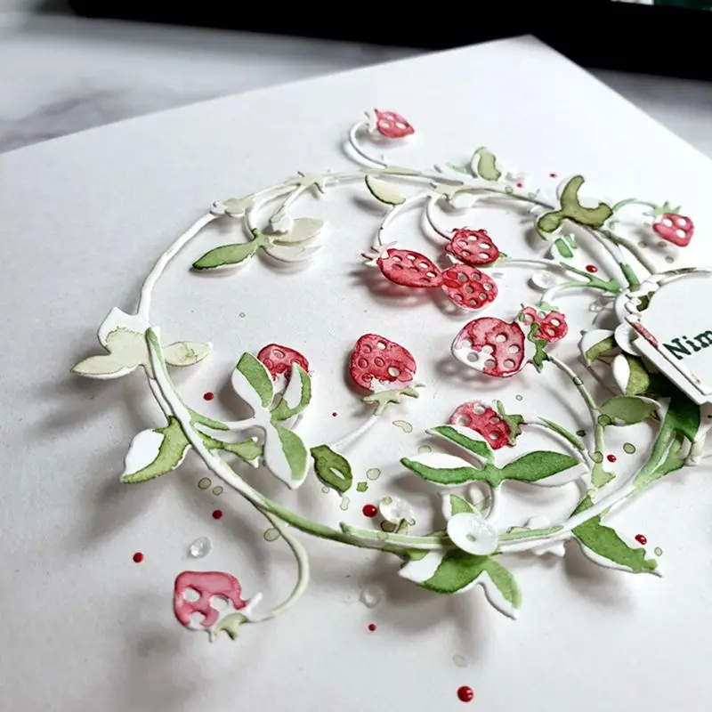 Металлические вырубные штампы в виде клубники|Вырубные штампы| |