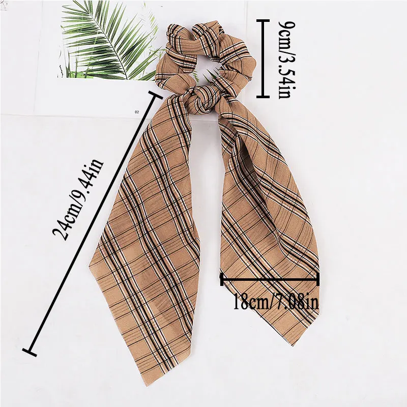 Новинка 2019 Леопард Луна маленькие точки печати резинки шифон упругий лук для