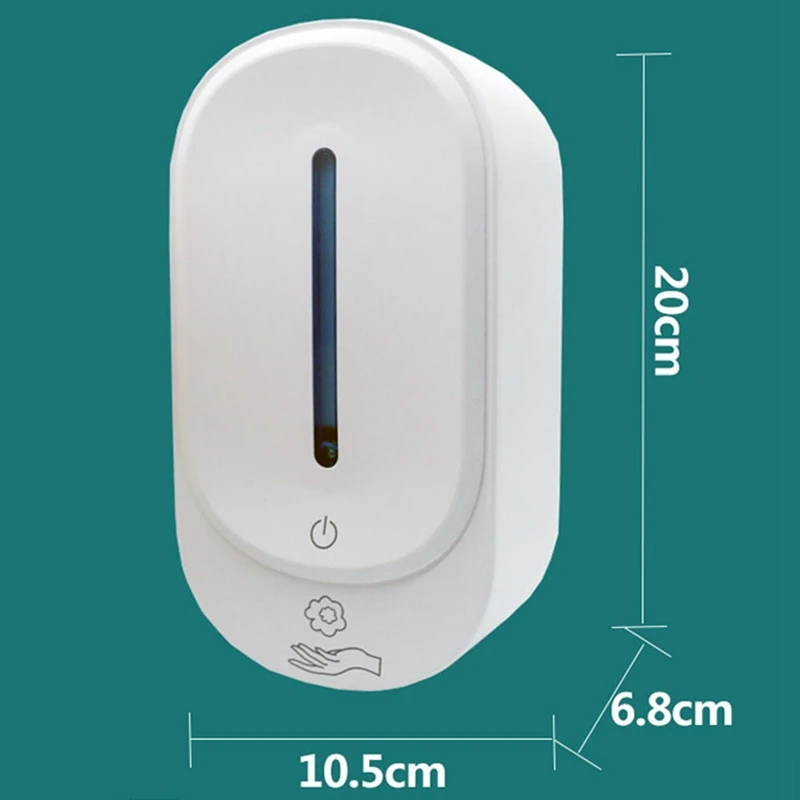 

Shampoo Wall Mounted Soap Dispenser- Plastic Wall Mounted Shampoo Chamber Dispenser for Bathroom or Kitchen