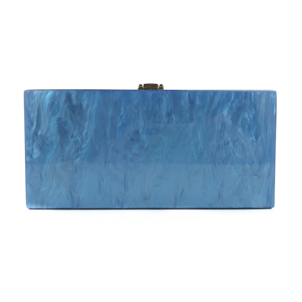 Новое дизайнерское синее платье с жемчугом и рисунком Луна Звезды пейзаж Акрил