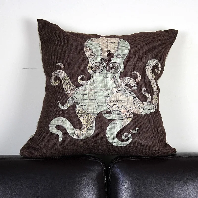 

Linen cushion cover linen pillowcase for sofa for home for children