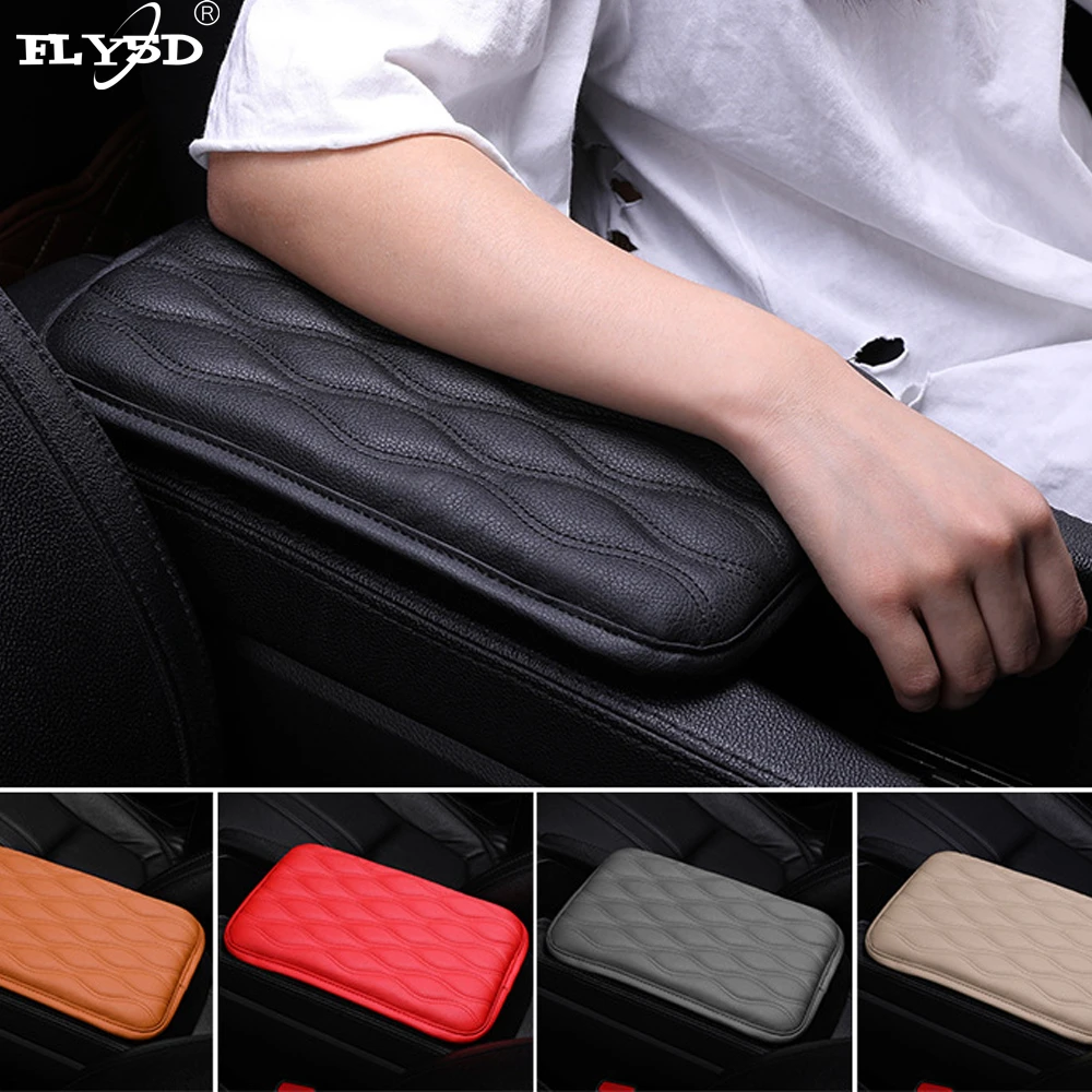 

Подлокотник для автомобиля, универсальная Водонепроницаемая накладка из мягкой искусственной кожи с защитой от царапин, нескользящая цент...