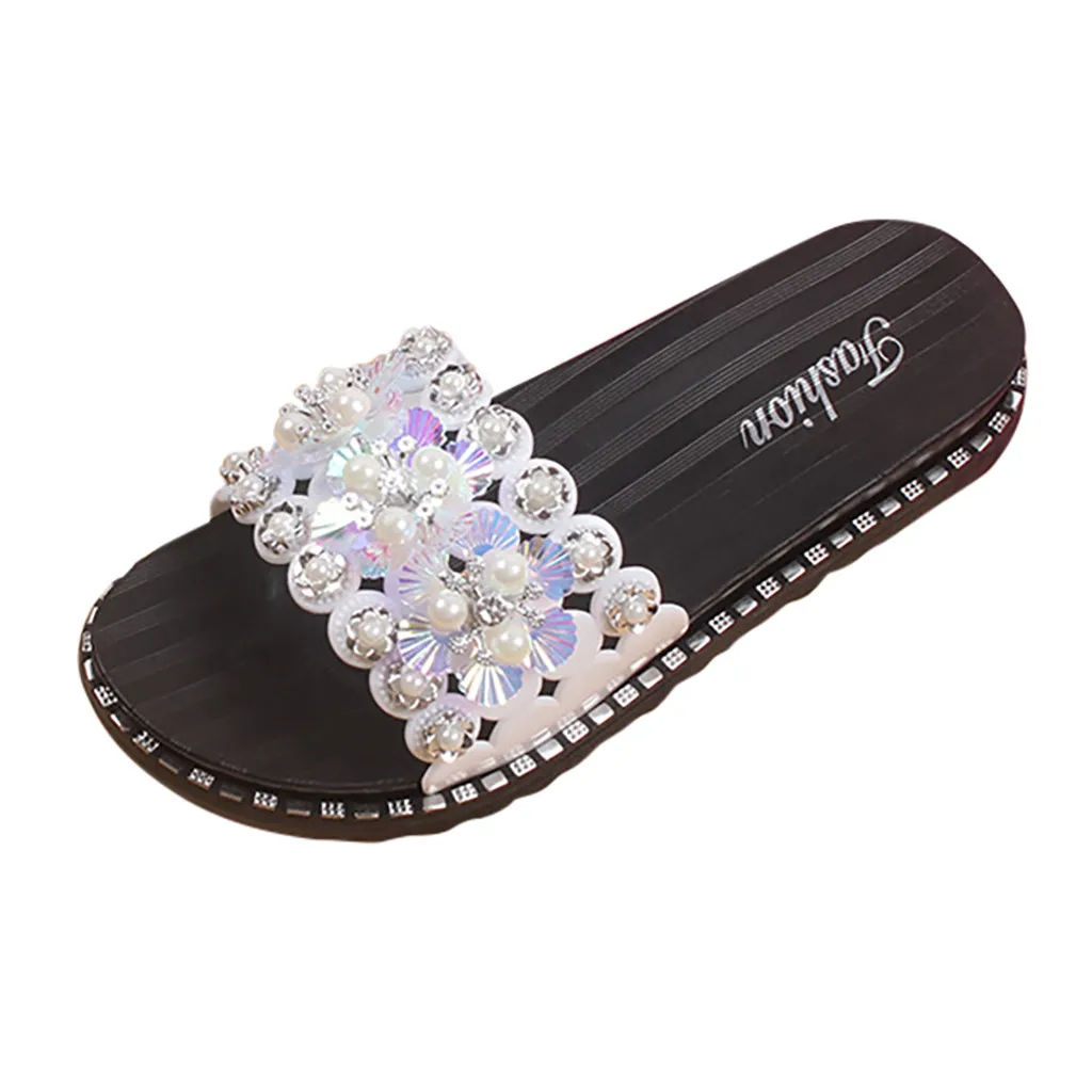 Женская обувь без шнуровки Модные блестящие Плоская подошва на низком каблуке