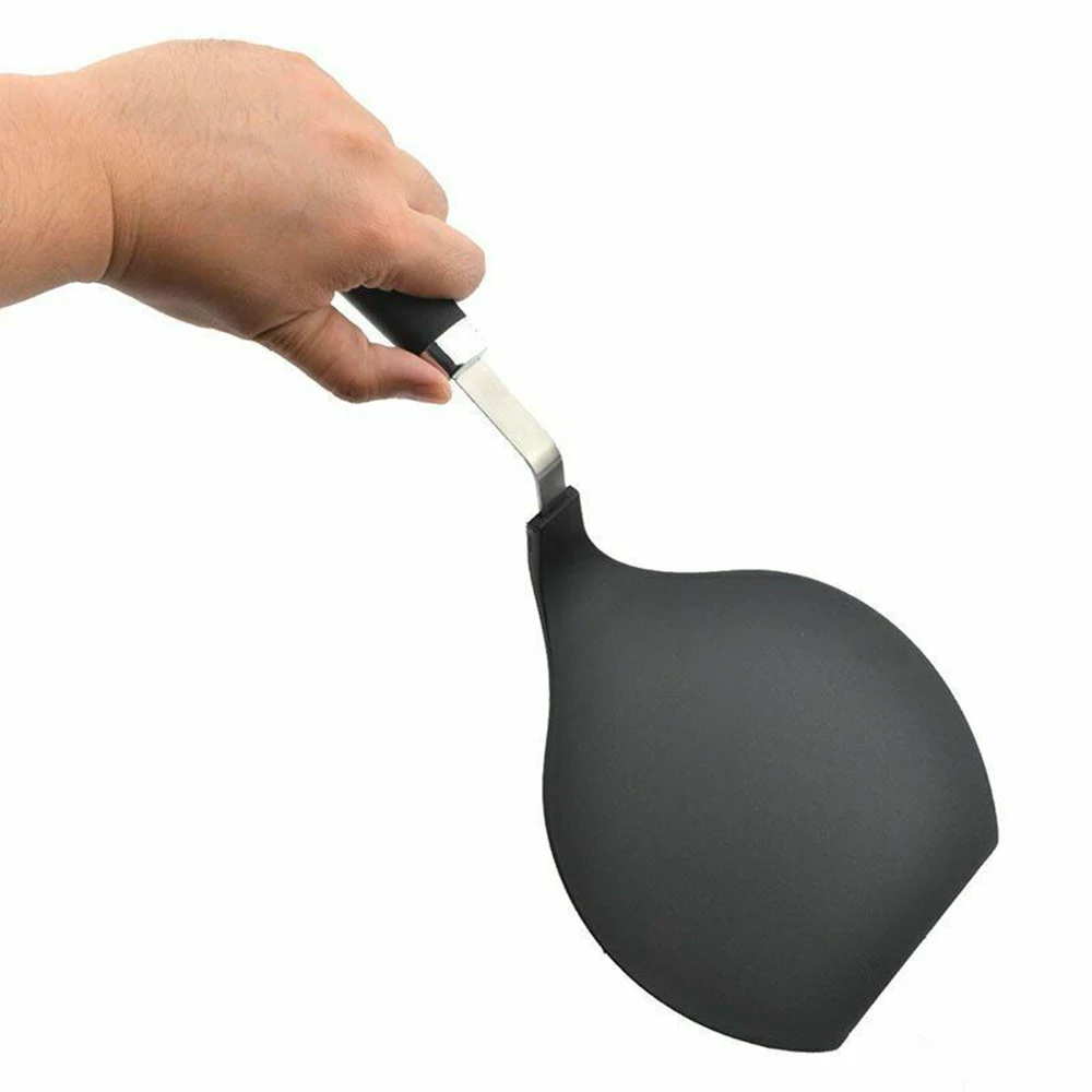 

Baking Pizza Oven Turner Tools Shovel Stainless Steel Spatula Lifter Black