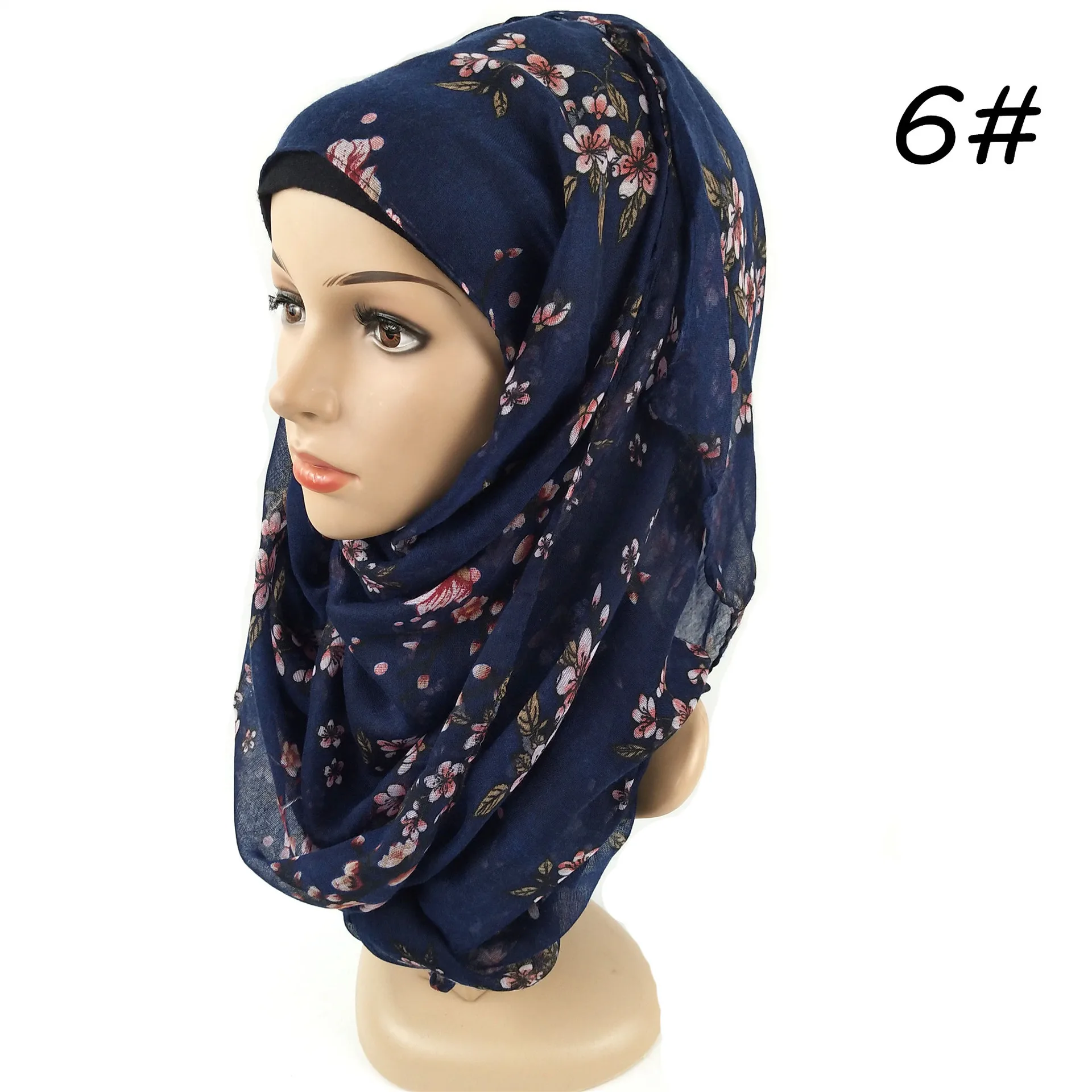 Женская модная шаль и палантин в Африканском черном цвете 180*80 см |