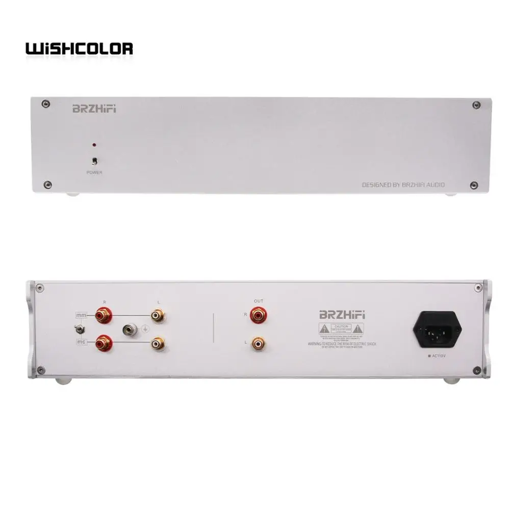 HiFi ламповый фоноусилитель MC мм RIAA поворотный усилитель Замена для D. Климо |