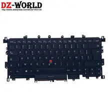 New Original FR French Backlit Keyboard for Lenovo Thinkpad X1 Yoga 1st Laptop 00JT872 01AW911