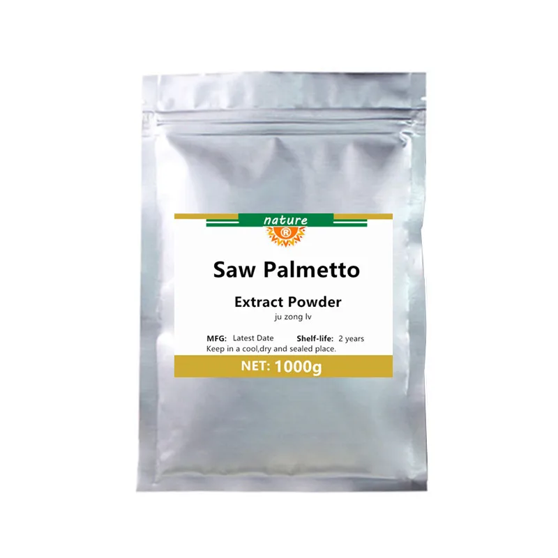 

50g-1000g Natural High Quality Saw Palmetto Extract 85% Powder,Prevention And Relief of Prostatic Hypertrophy,Lower Cholesterol