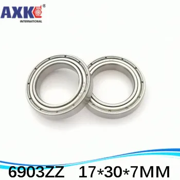 500 шт Бесплатная доставка тонкие стены глубокий шаровой подшипник 6903ZZ 17*30*7 мм |