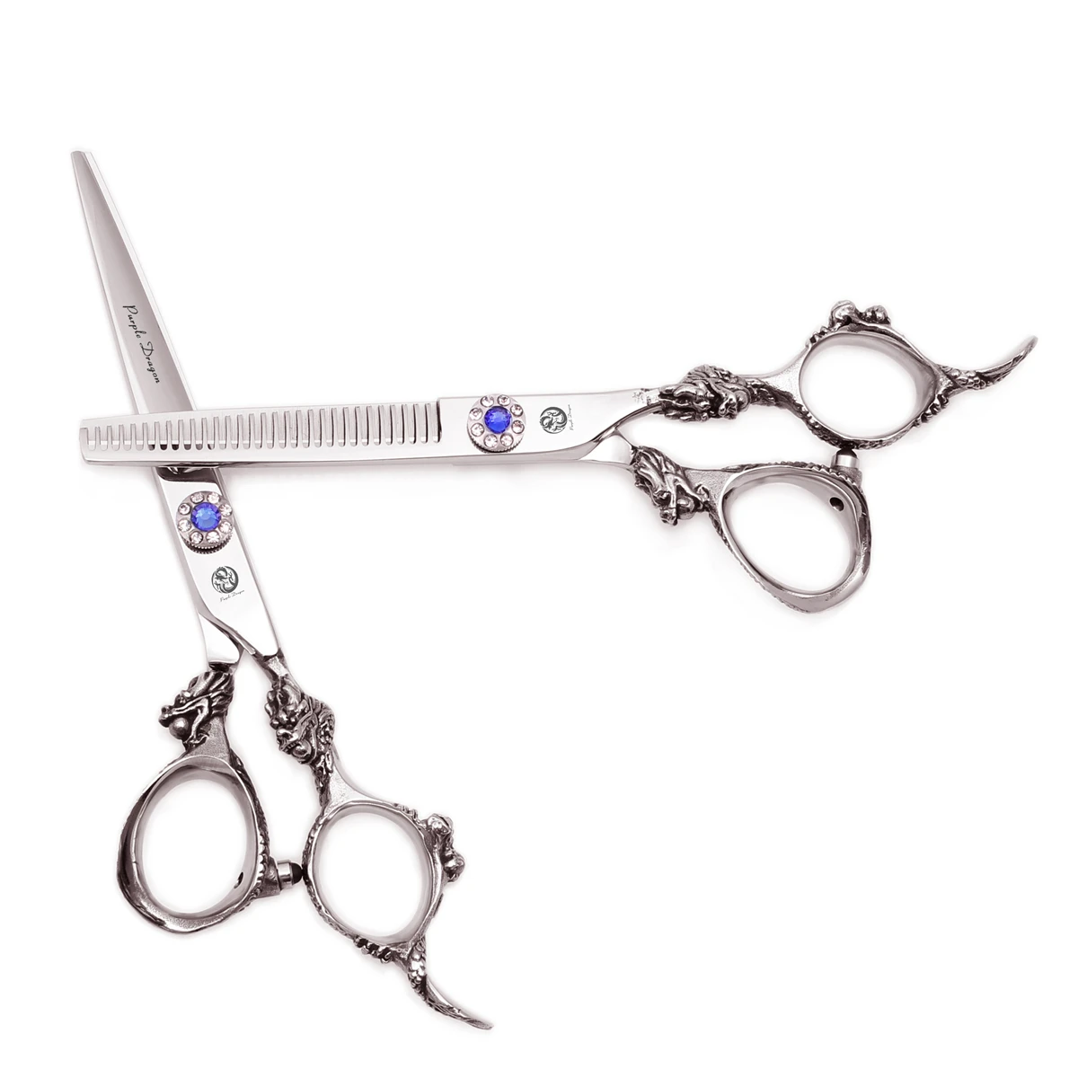 Профессиональные ножницы для стрижки волос Purple Dragon 6 0 дюйма японские 440C