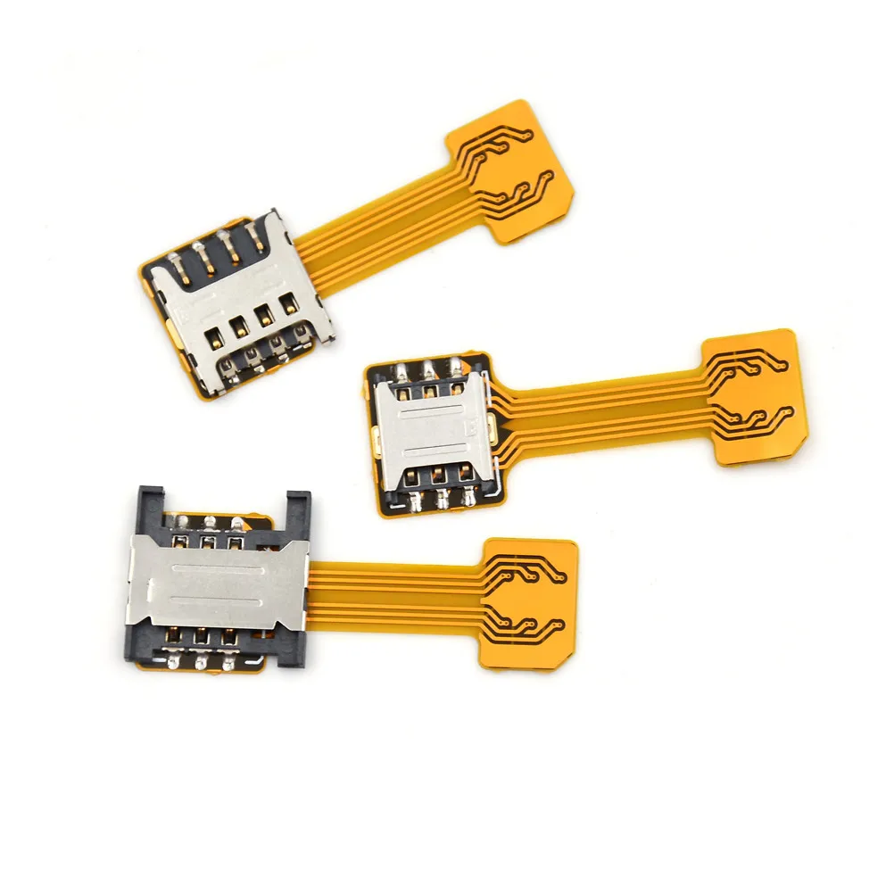 Гибридный двойной адаптер для двух Sim-карт Micro SD Nano Sim Удлинительный Xiaomi/Redmi