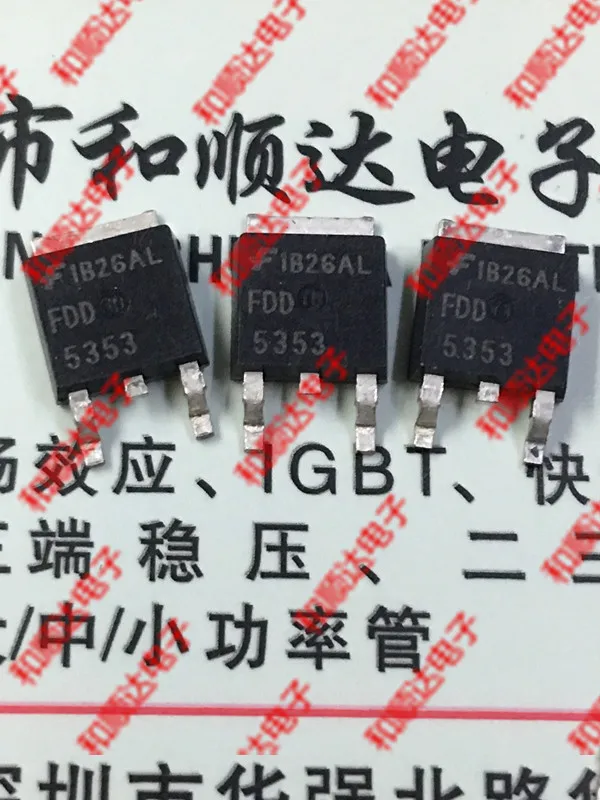 

10 шт./лот FDD5353 New Spot TO-252 60V 50A